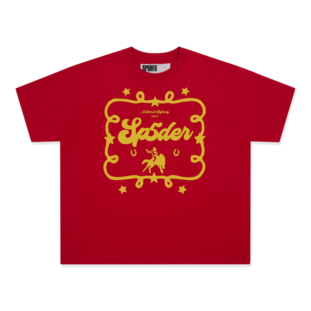 RED RODEO POSTER TEE