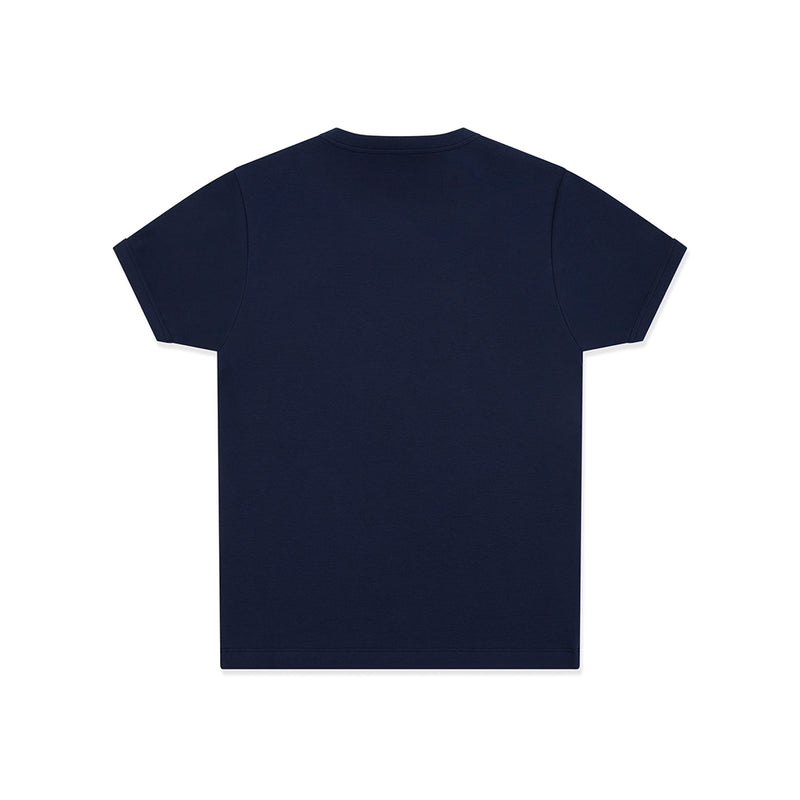 NAVY RED 5 BABY TEE