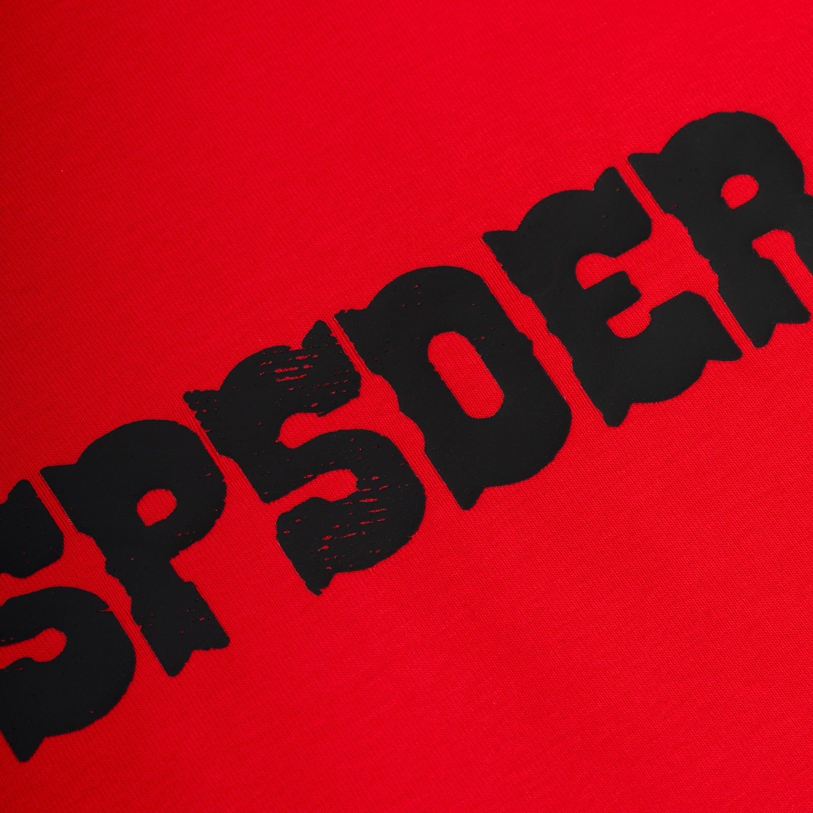 RED WESTERN LOGO BABY TEE