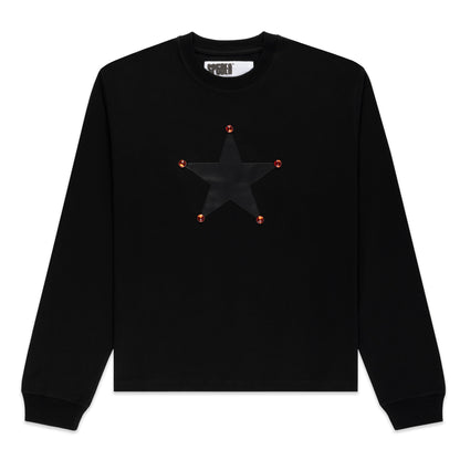 BLACK PORNSTAR LONGSLEEVE TEE