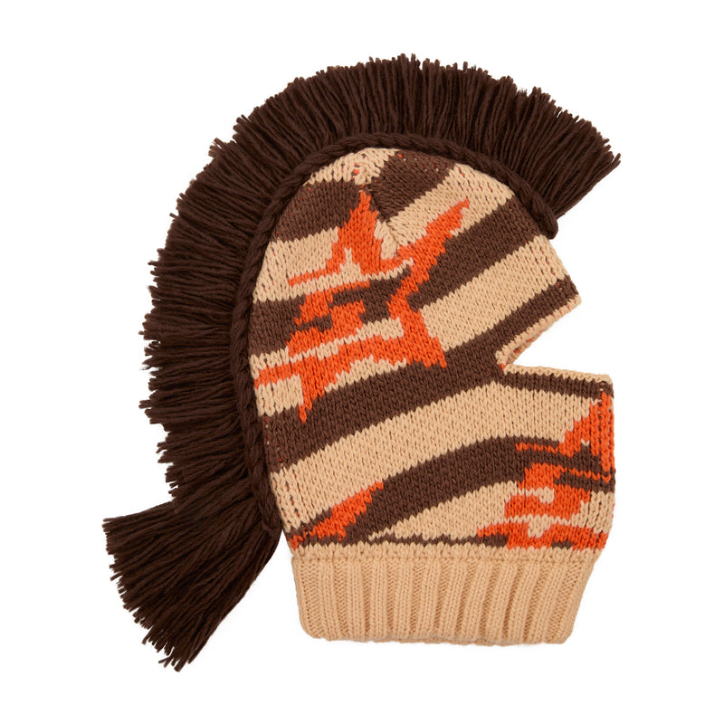 BROWN 5STAR MOHAWK BALACLAVA