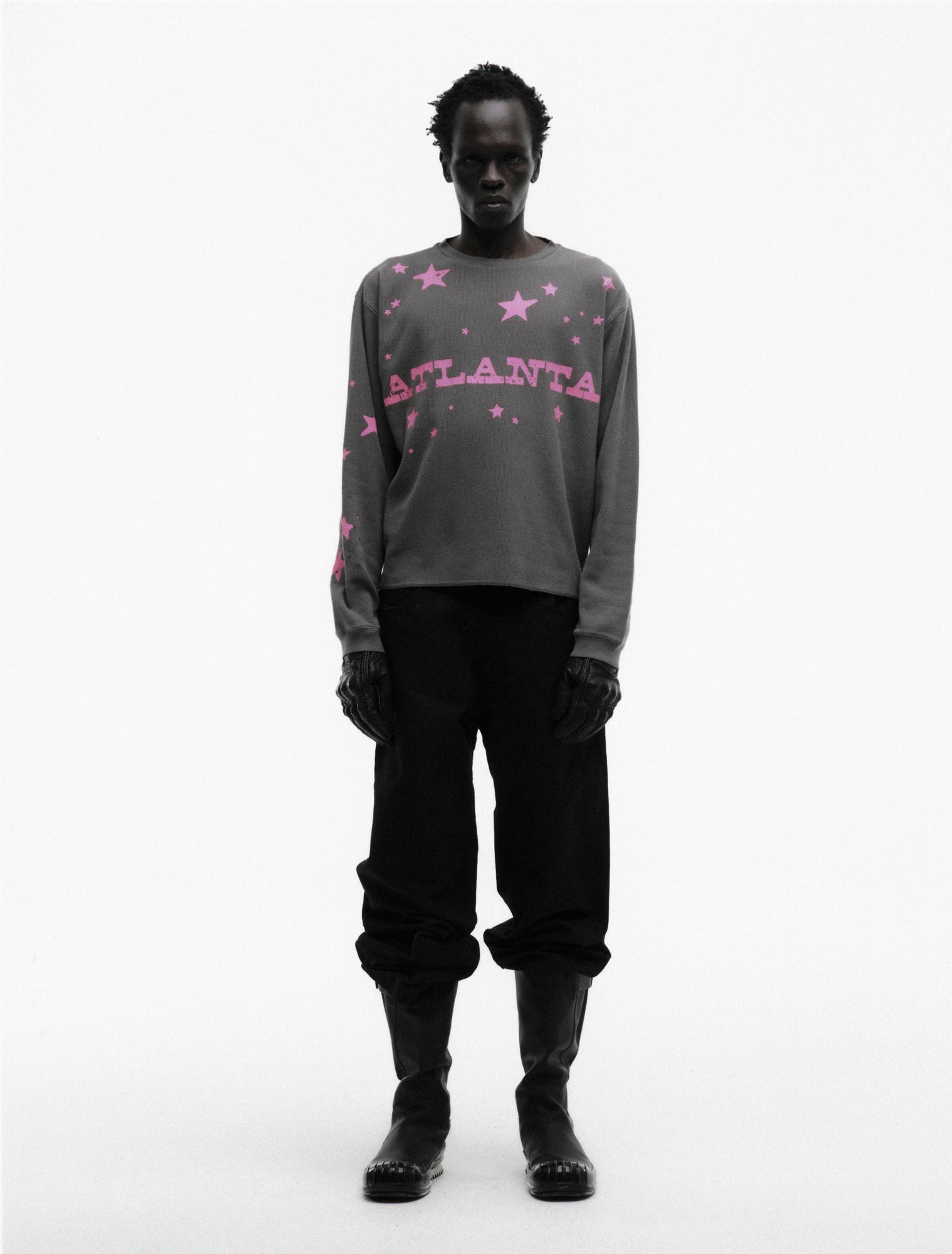 SLATE GREY PEACHTREE THERMAL ON MODEL