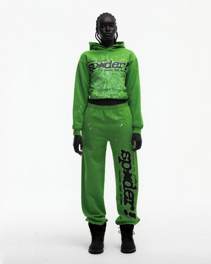 BGR PUNK V2 RHINESTONE HOODIE ON MODEL