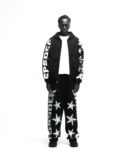 MX555 SWEATPANT ON MODEL