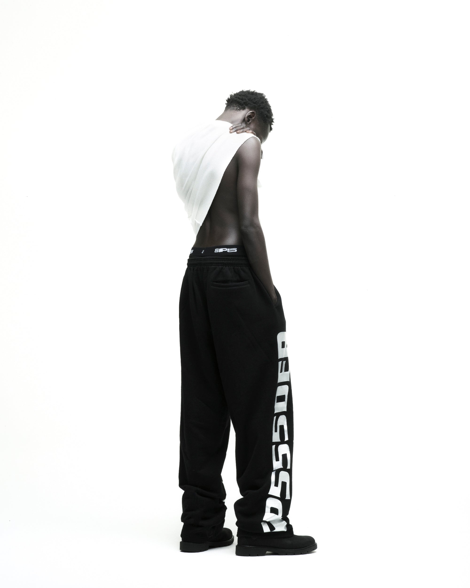 BLACK MX555 SWEATPANT | SP5DER | KING SPIDER