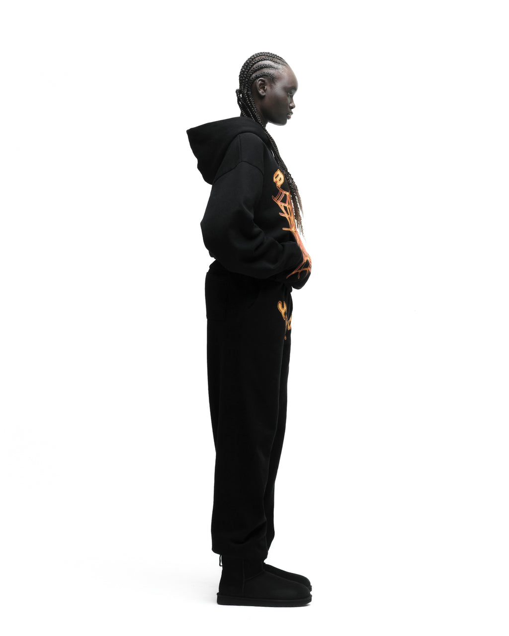 OG WEB V2 HOODIE ON MODEL