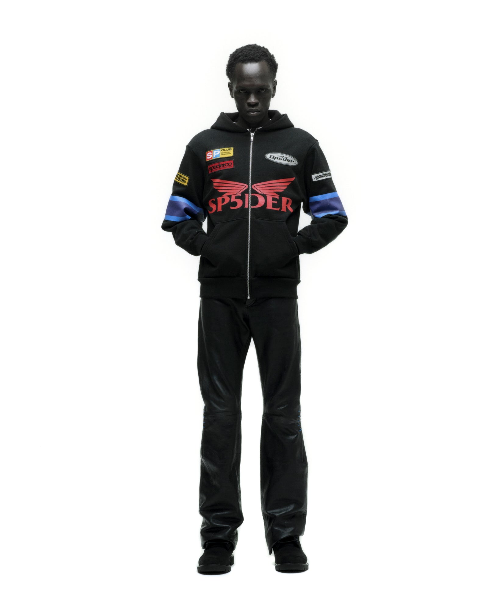 GT ZIP HOODIE ON MODEL