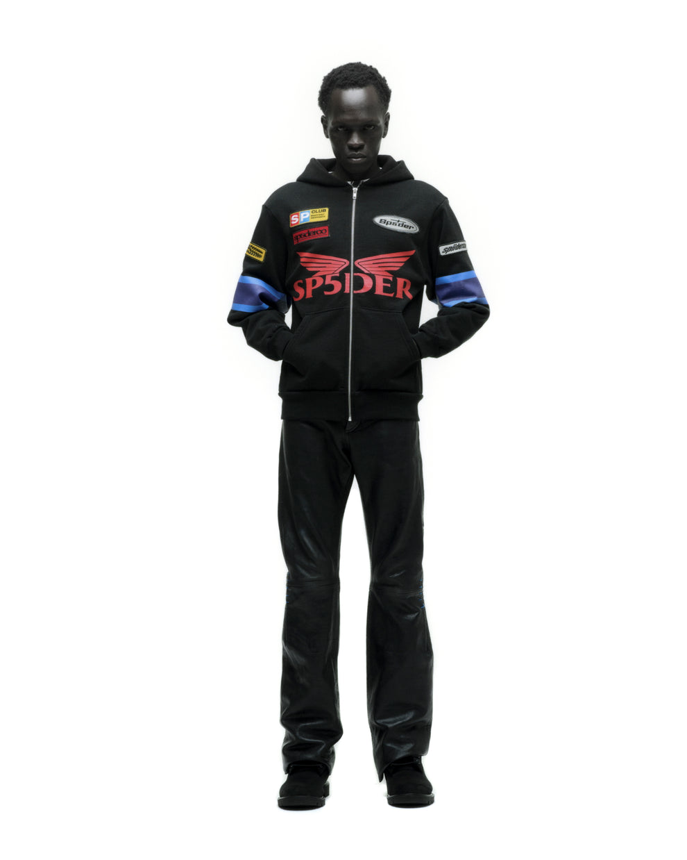 GT ZIP HOODIE ON MODEL