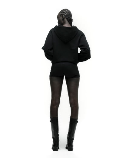 SP555 ZIP HOODIE ON MODEL