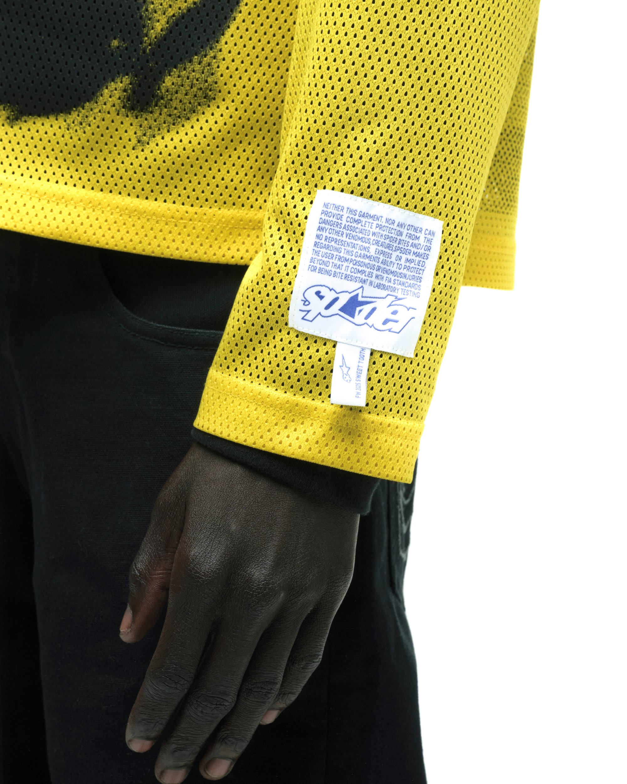 YELLOW SPEEDWAY LONGSLEEVE | SP5DER | KING SPIDER