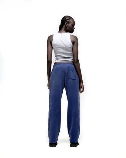 BLUE PUNK V3 STUDDED SWEATPANT ON MODEL