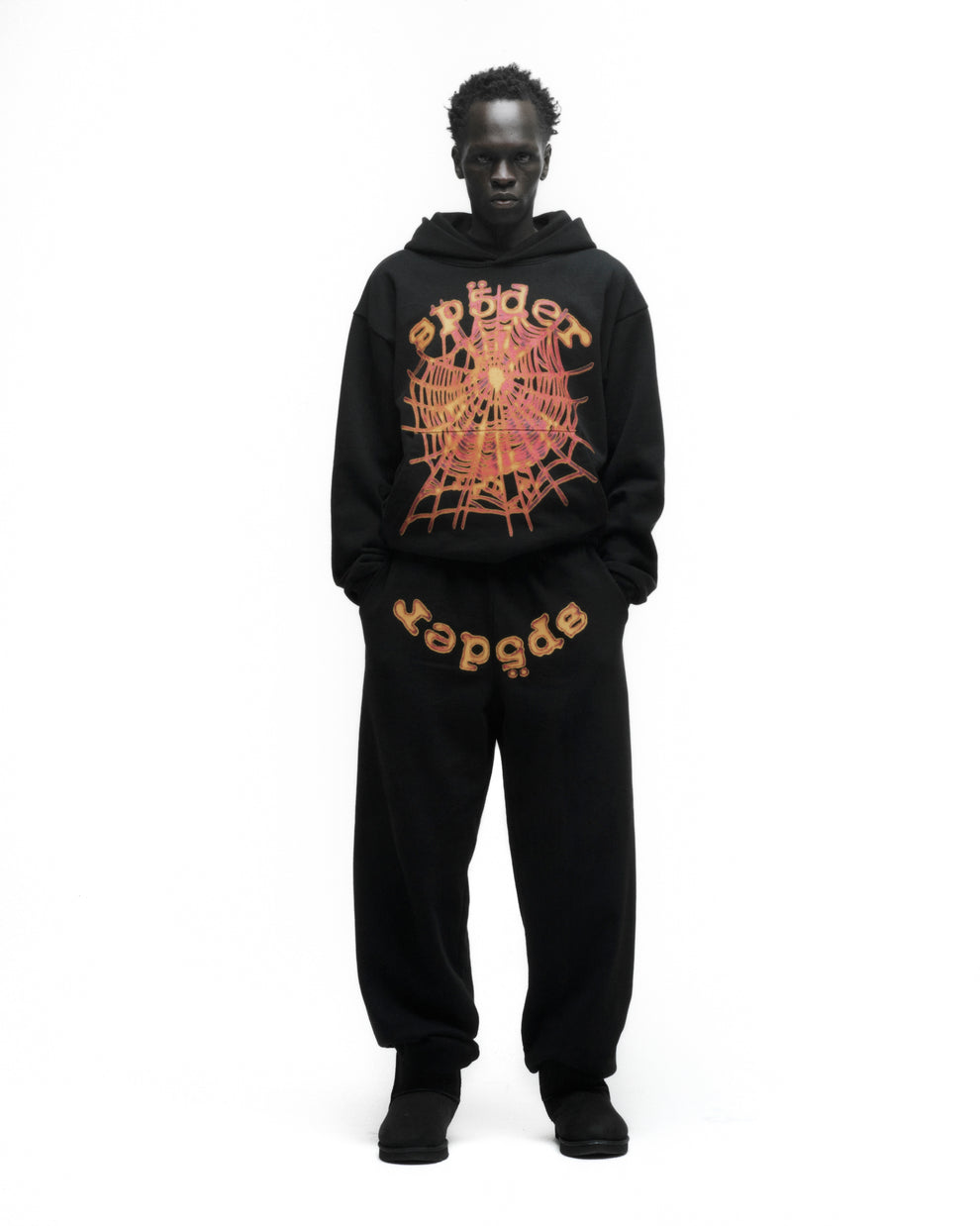 OG WEB V2 HOODIE ON MODEL