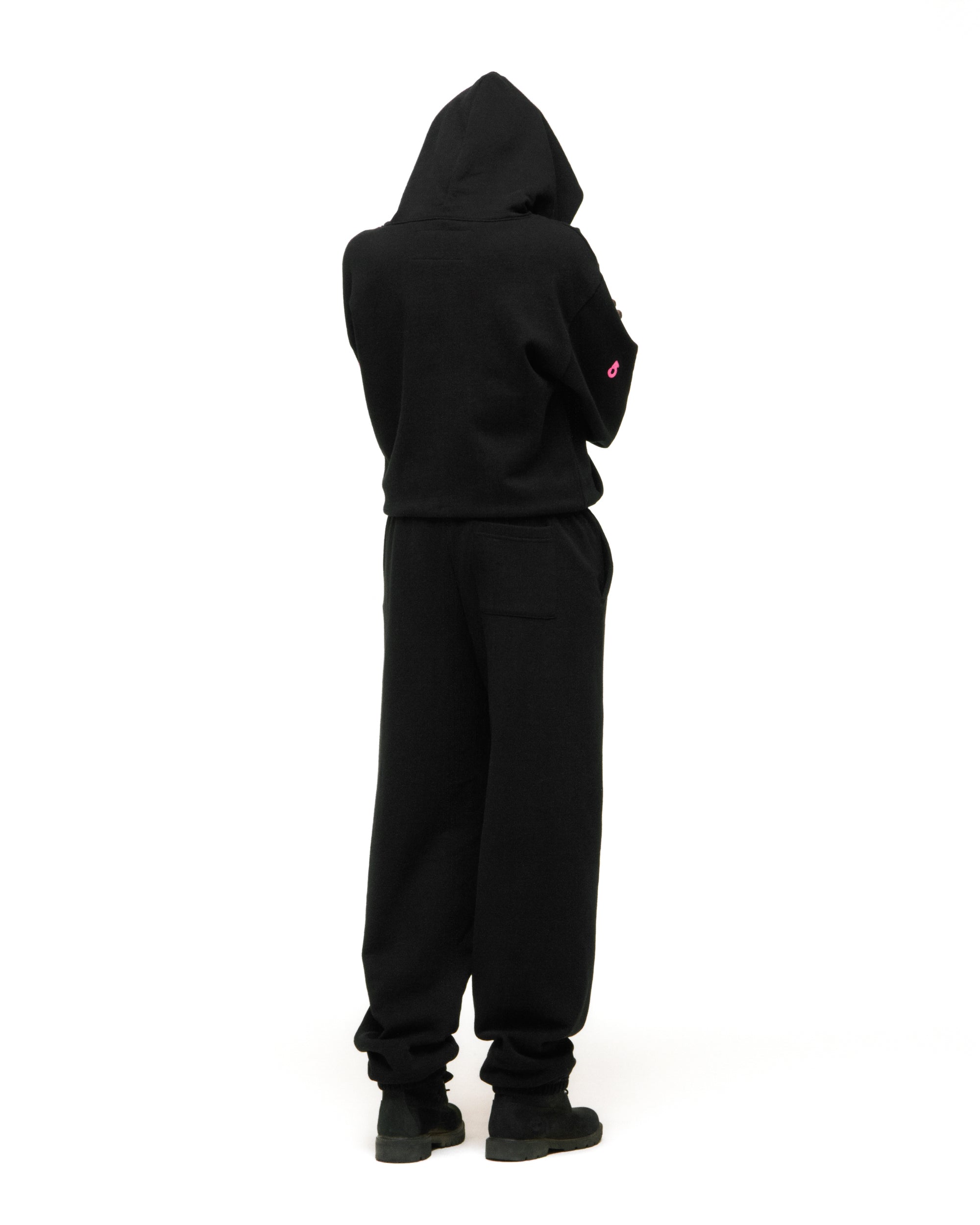 BLACK BELUGA ANGEL NUMBER HOODIE | SP5DER | KING SPIDER