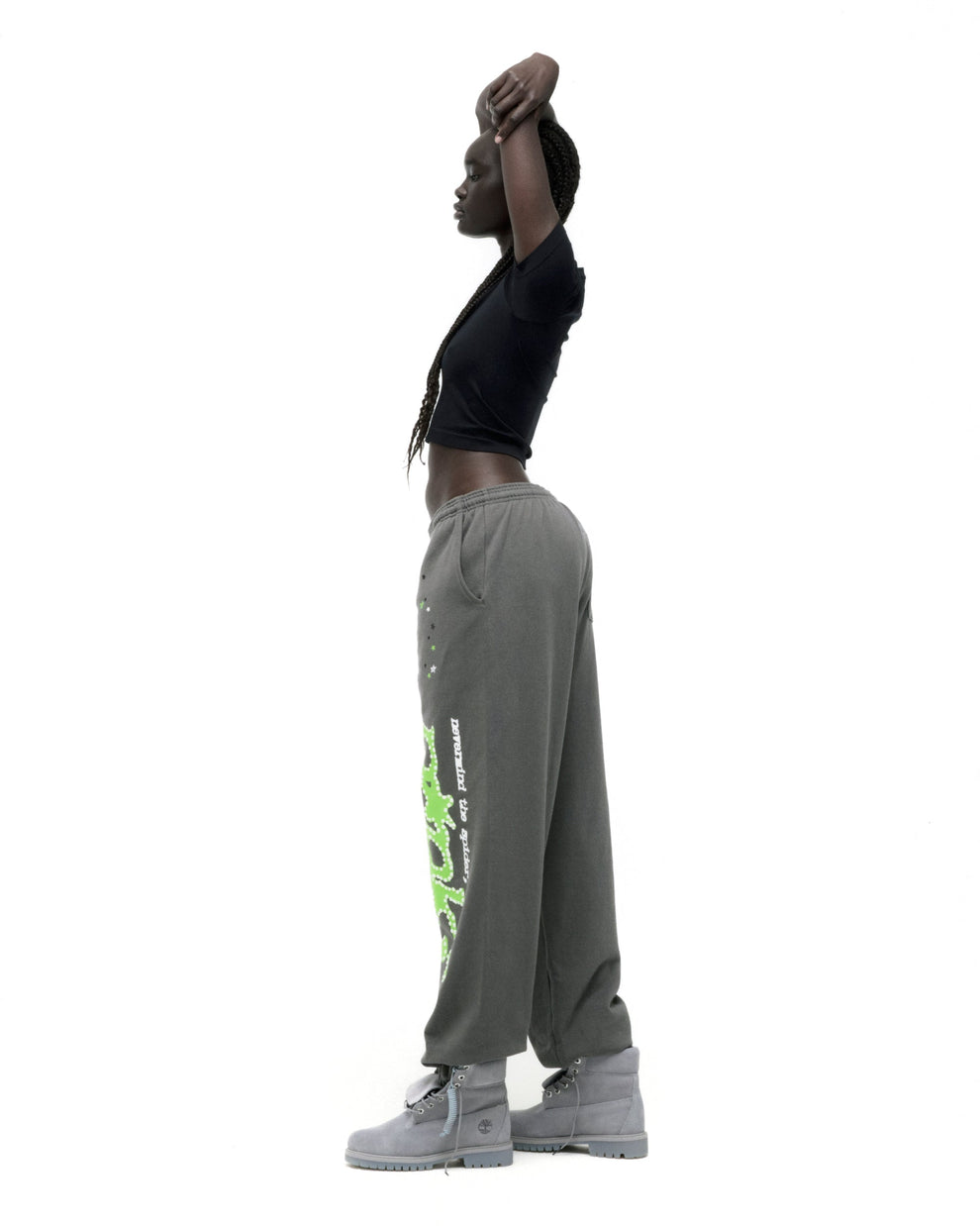 SLATE PUNK V2 SWEATPANT ON MODEL