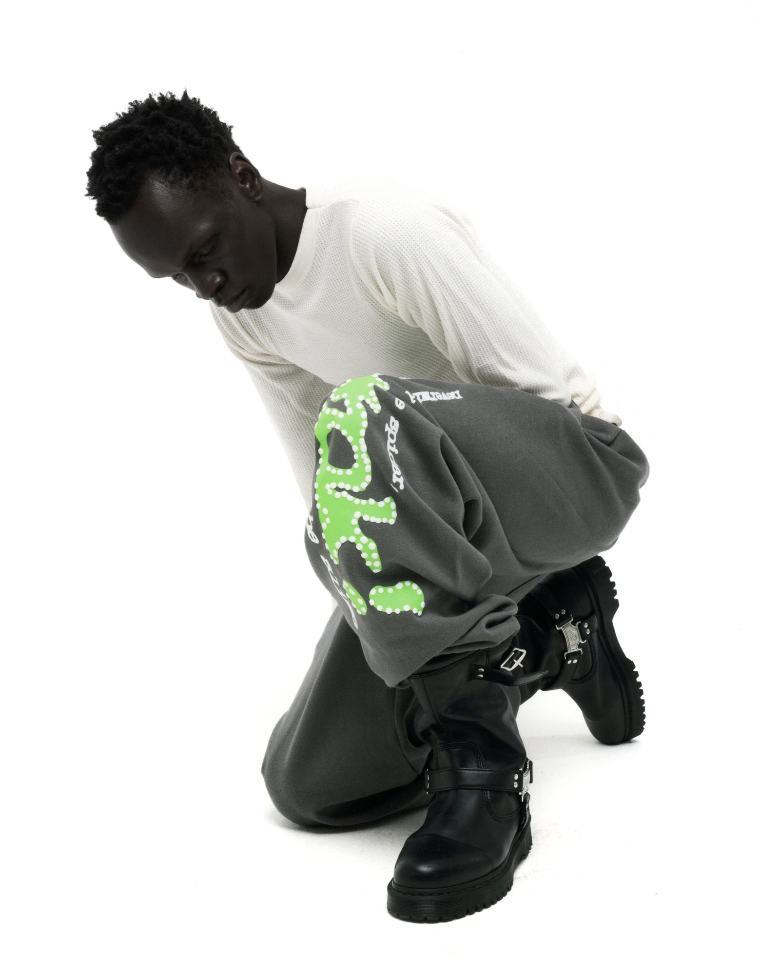 SLATE PUNK V2 SWEATPANT ON MODEL