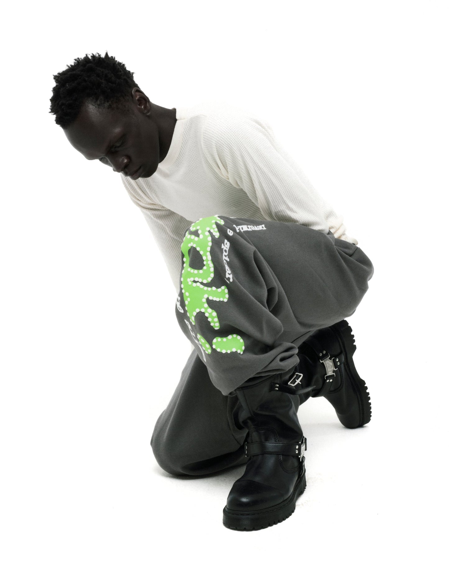 SLATE PUNK V2 SWEATPANT ON MODEL