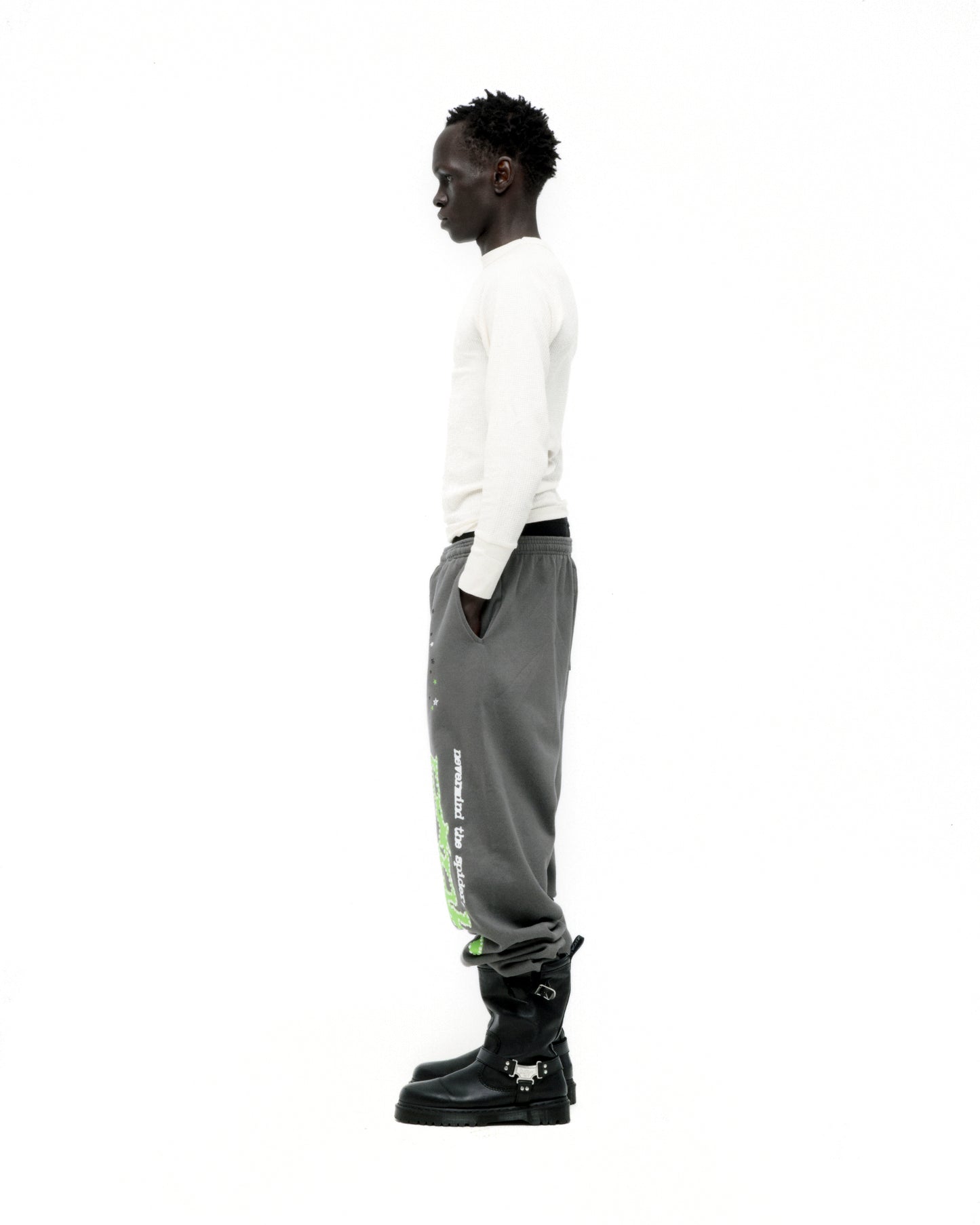 SLATE PUNK V2 SWEATPANT ON MODEL