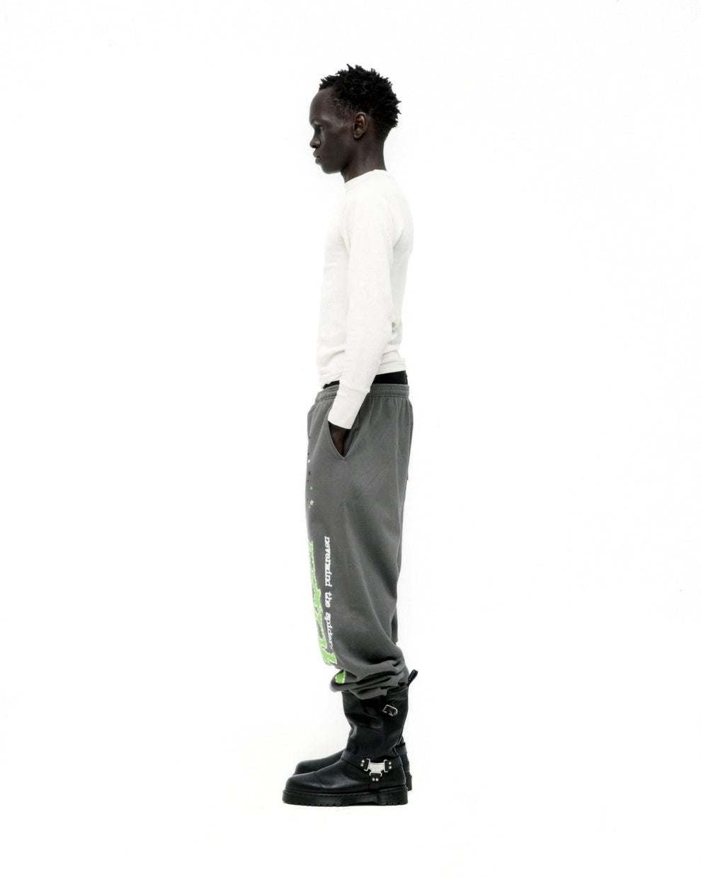 SLATE PUNK V2 SWEATPANT ON MODEL