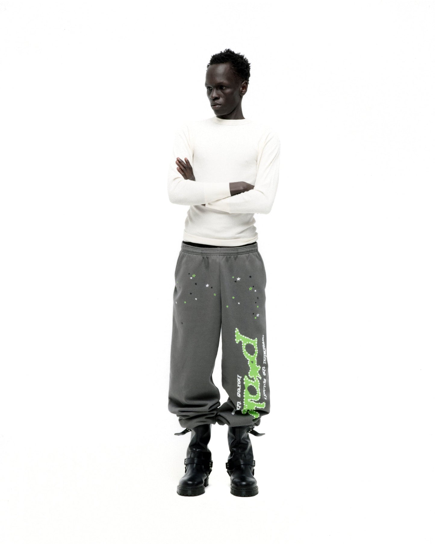 SLATE PUNK V2 SWEATPANT ON MODEL