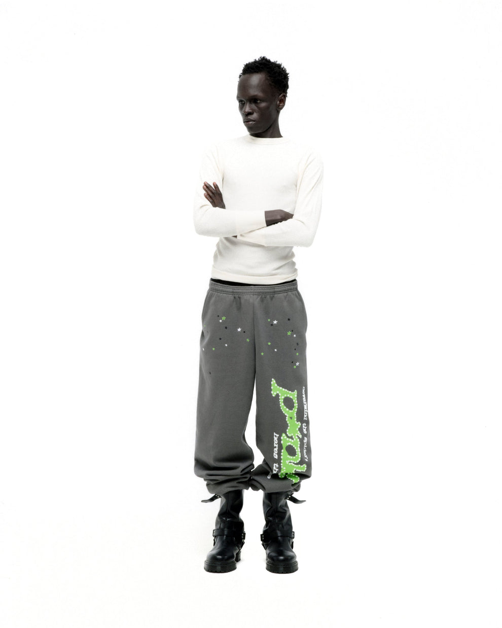 SLATE PUNK V2 SWEATPANT ON MODEL