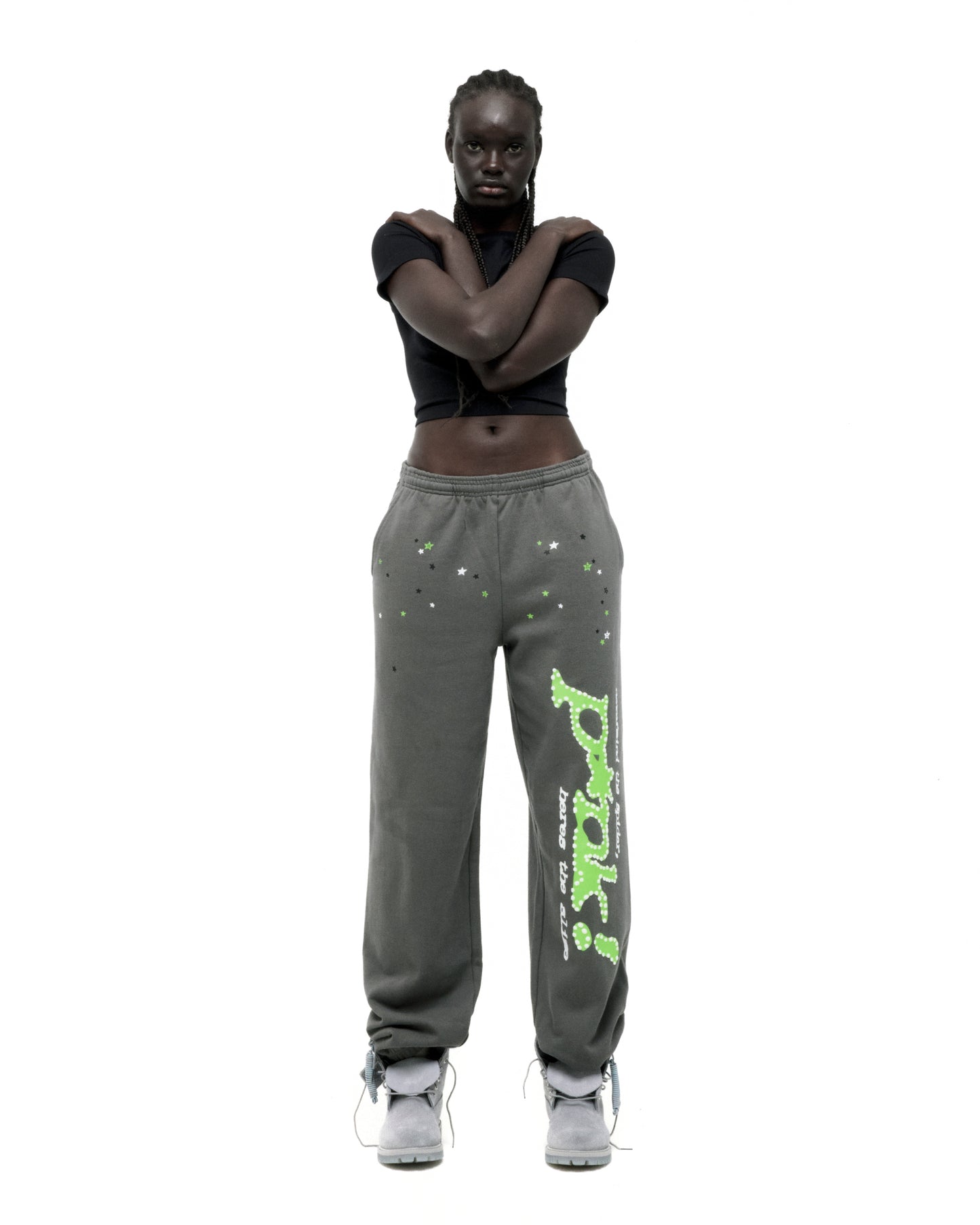 SLATE PUNK V2 SWEATPANT ON MODEL