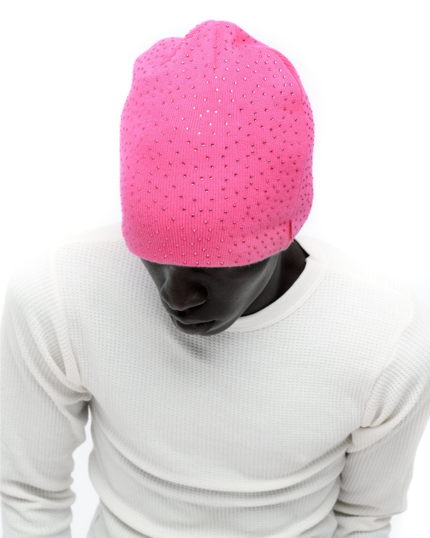 PINK VVS SKULLY ON MODEL