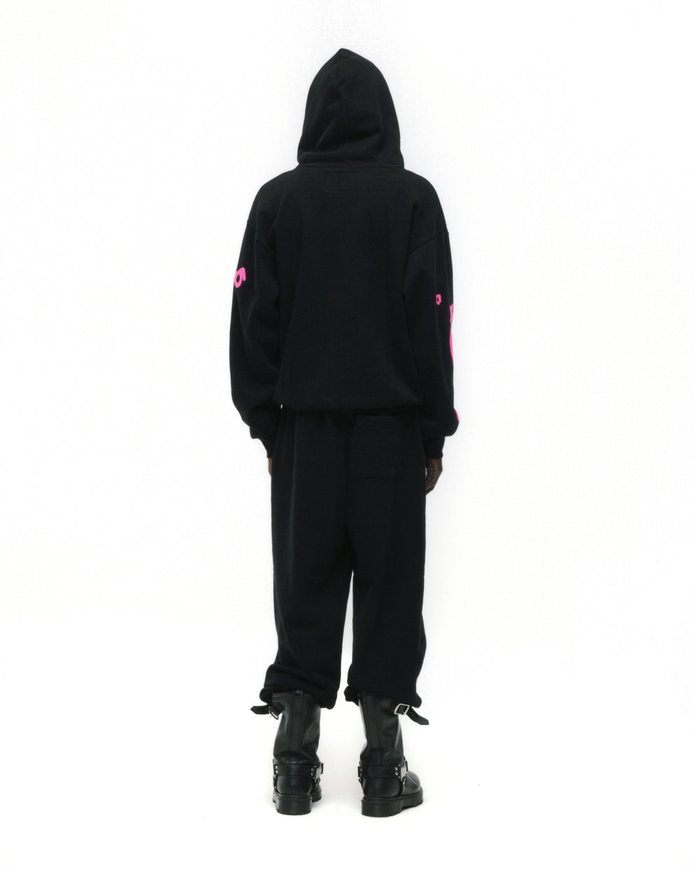 BLACK BELUGA ANGEL NUMBER HOODIE