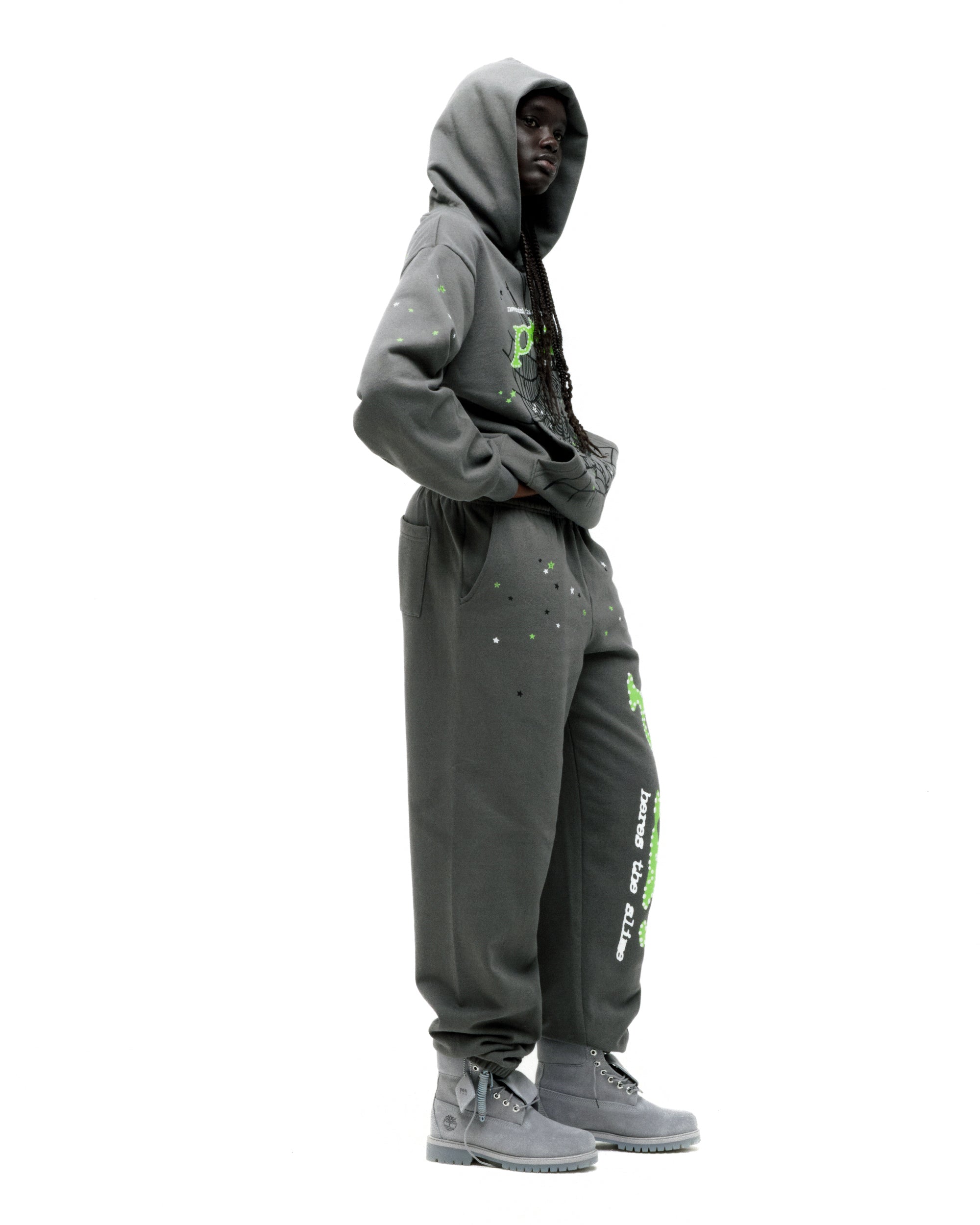 SLATE PUNK V2 HOODIE | SP5DER | KING SPIDER