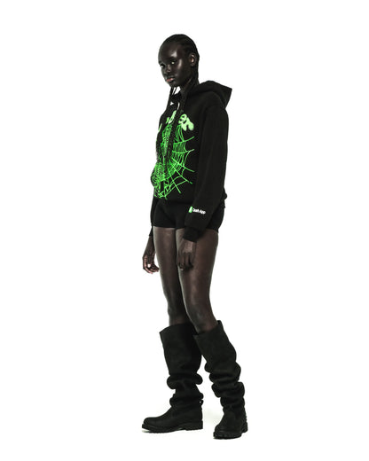 CA$H OG WEB V2 RHINESTONE ZIP HOODIE