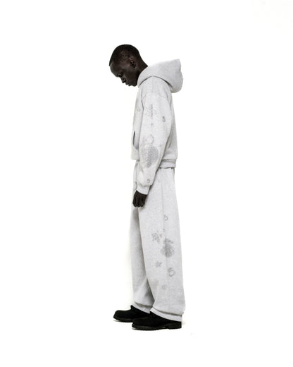 RHINESTONE BELUGA HOODIE