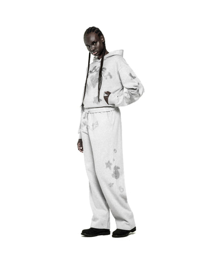 RHINESTONE BELUGA HOODIE