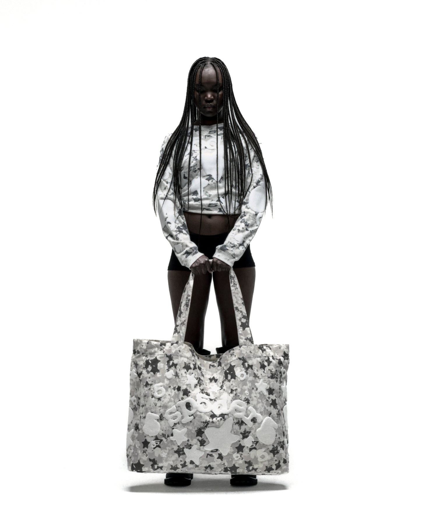 STAR CAMO BELUGA AOP TOTE