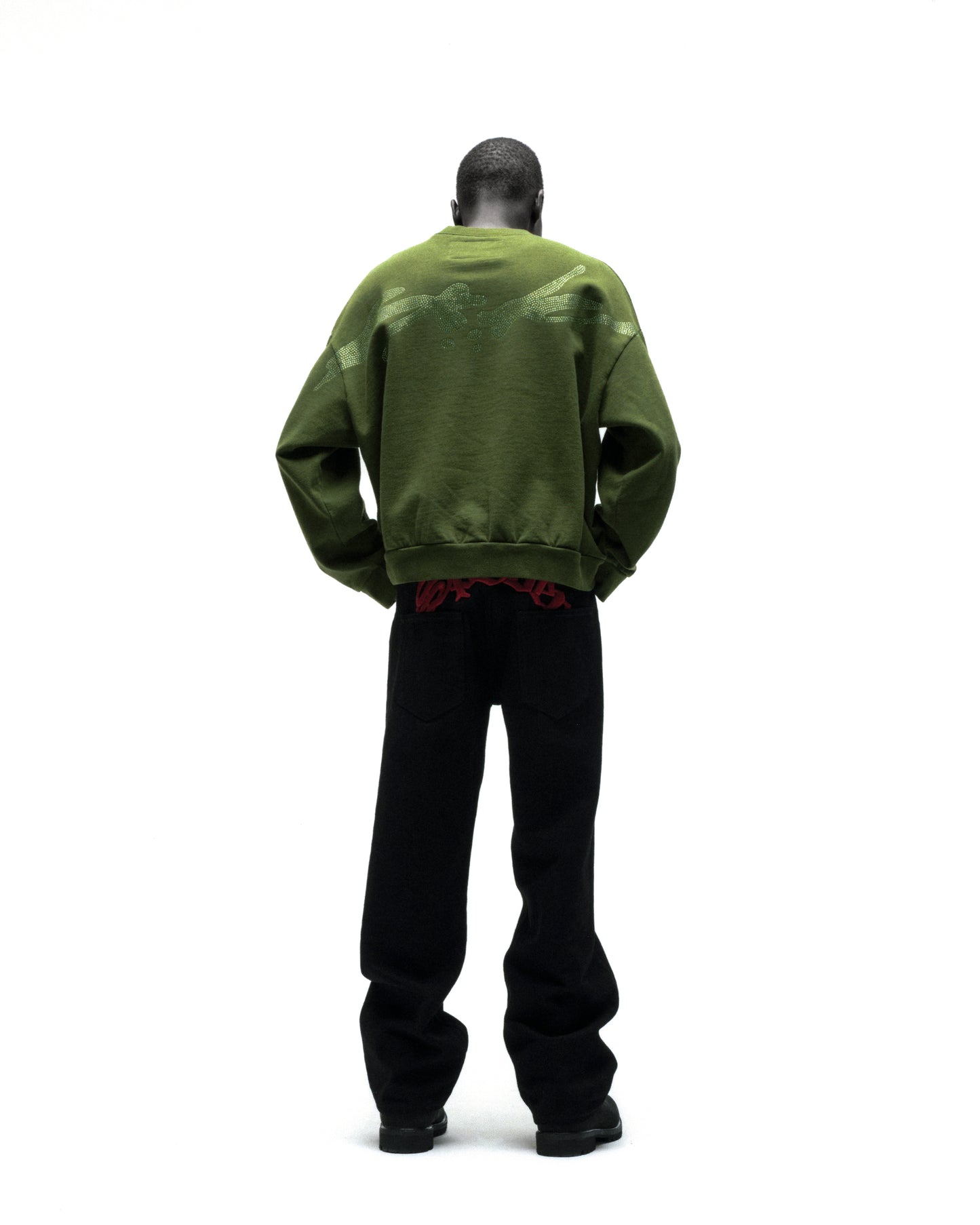 RHINESTONE TM CREWNECK