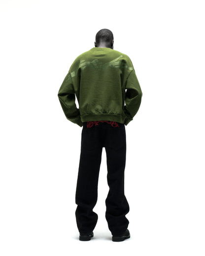 RHINESTONE TM CREWNECK