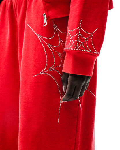 RHINESTONE WEB SWEATPANT