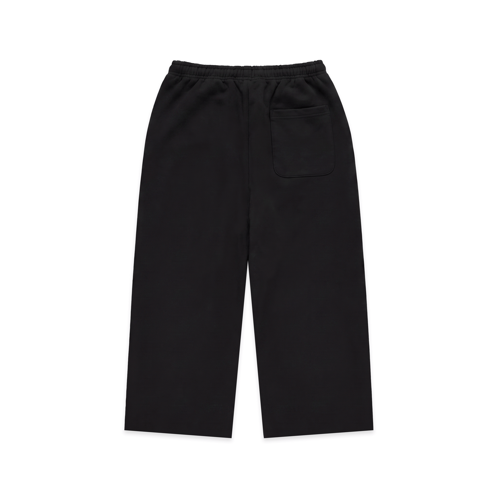 Black cotton fleece sweatshorts with a flag-inspired rhinestone OG logo graphic.