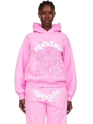 PINK OG WEB HOODIE