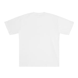 WHITE FOCUSED LOGO TEE BACK