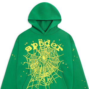 GREEN STAR OG WEB V2 HOODIE