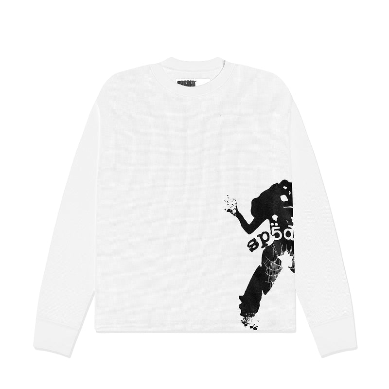 WHITE 5EX GIRL THERMAL LS FRONT