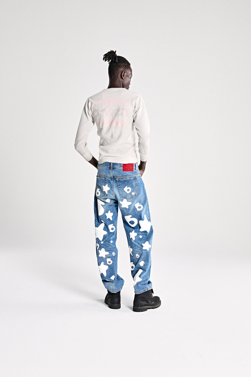 BELUGA WASH DENIM | SP5DER | KING SPIDER BELUGA WASH DENIM | SP5DER | KING SPIDER