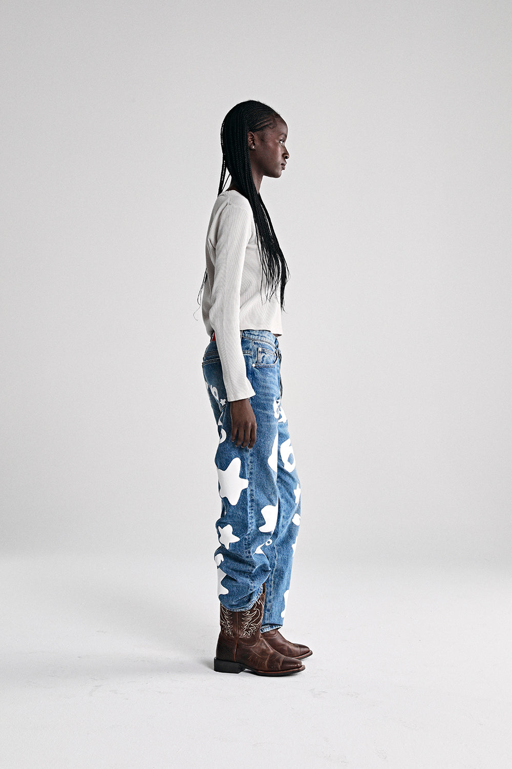 BELUGA WASH DENIM | SP5DER | KING SPIDER BELUGA WASH DENIM | SP5DER | KING SPIDER