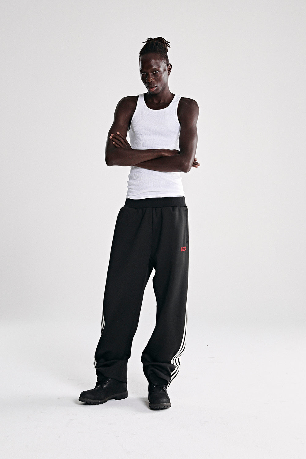 BLACK 5EX TRACK PANT | SP5DER | KING SPIDER