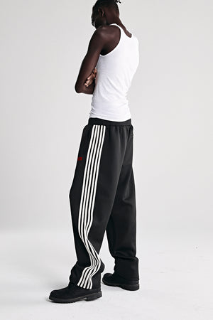 BLACK 5EX TRACK PANT ON MODEL