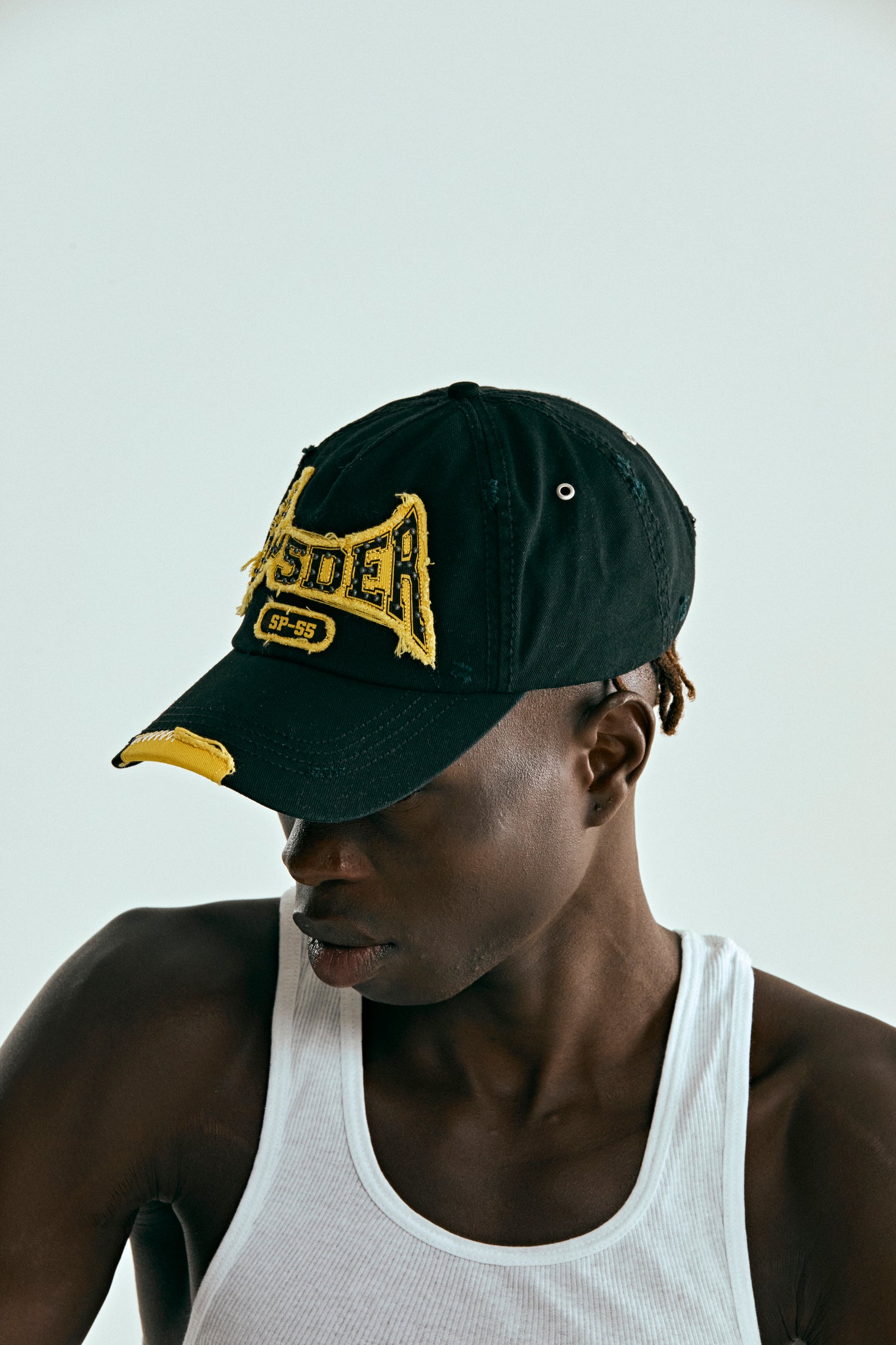 BLACK T&F 6-PANEL