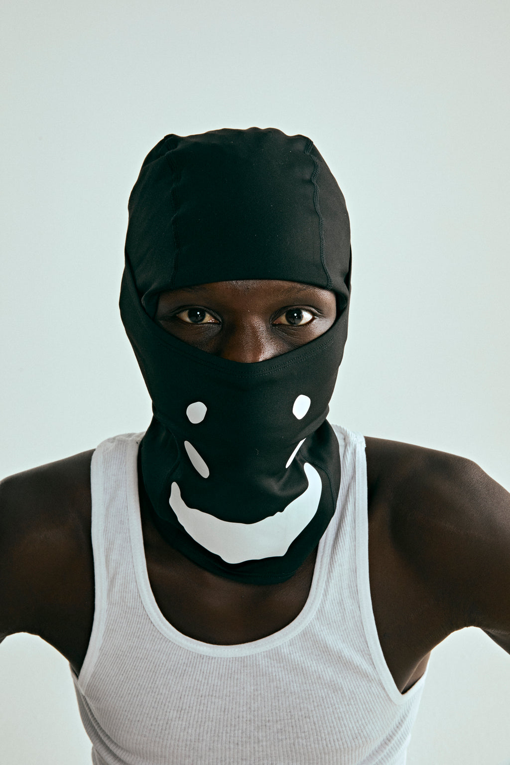 BLACK OG LOGO V2 SHIESTY MASK ON MODEL