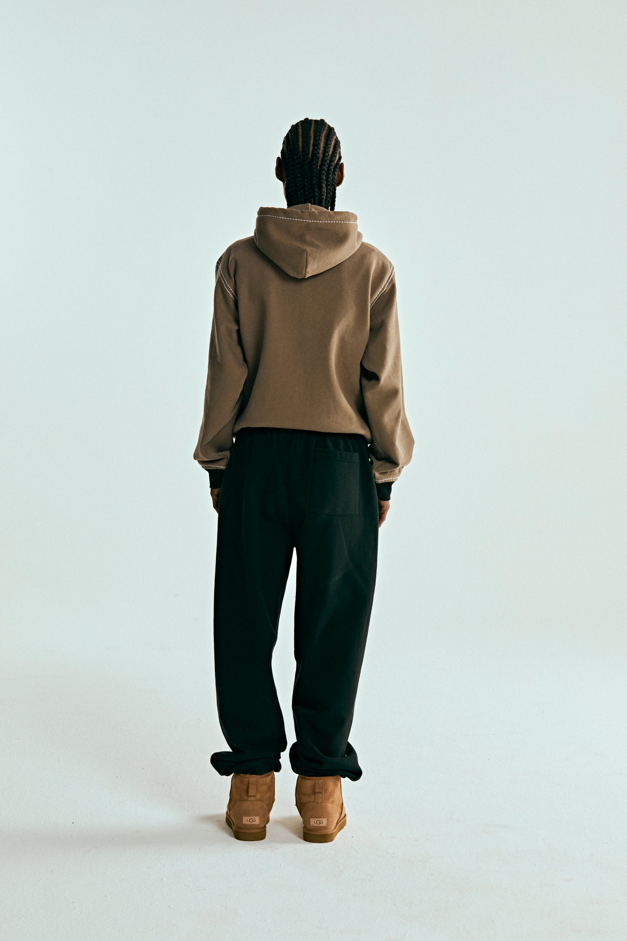 BROWN T&F ZIP HOODIE | SP5DER | KING SPIDER
