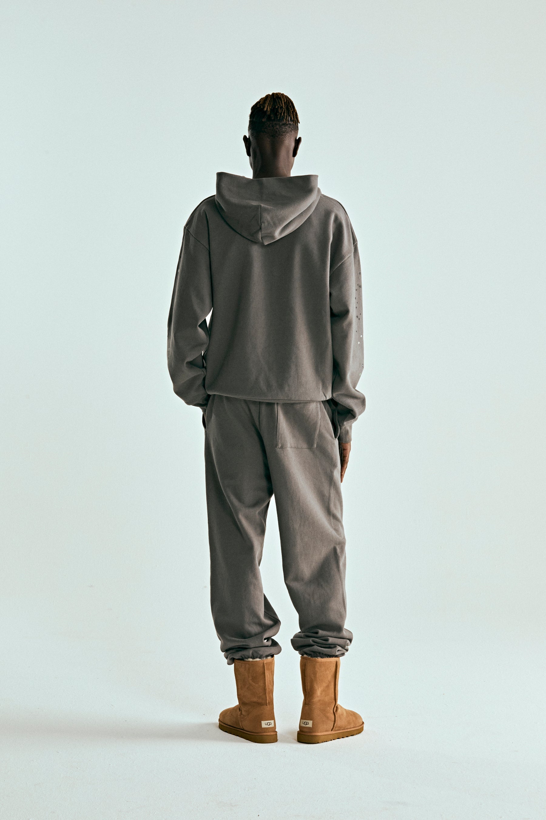 SLATE GREY PUNK V2 HOODIE | KING SPIDER | SP5DER