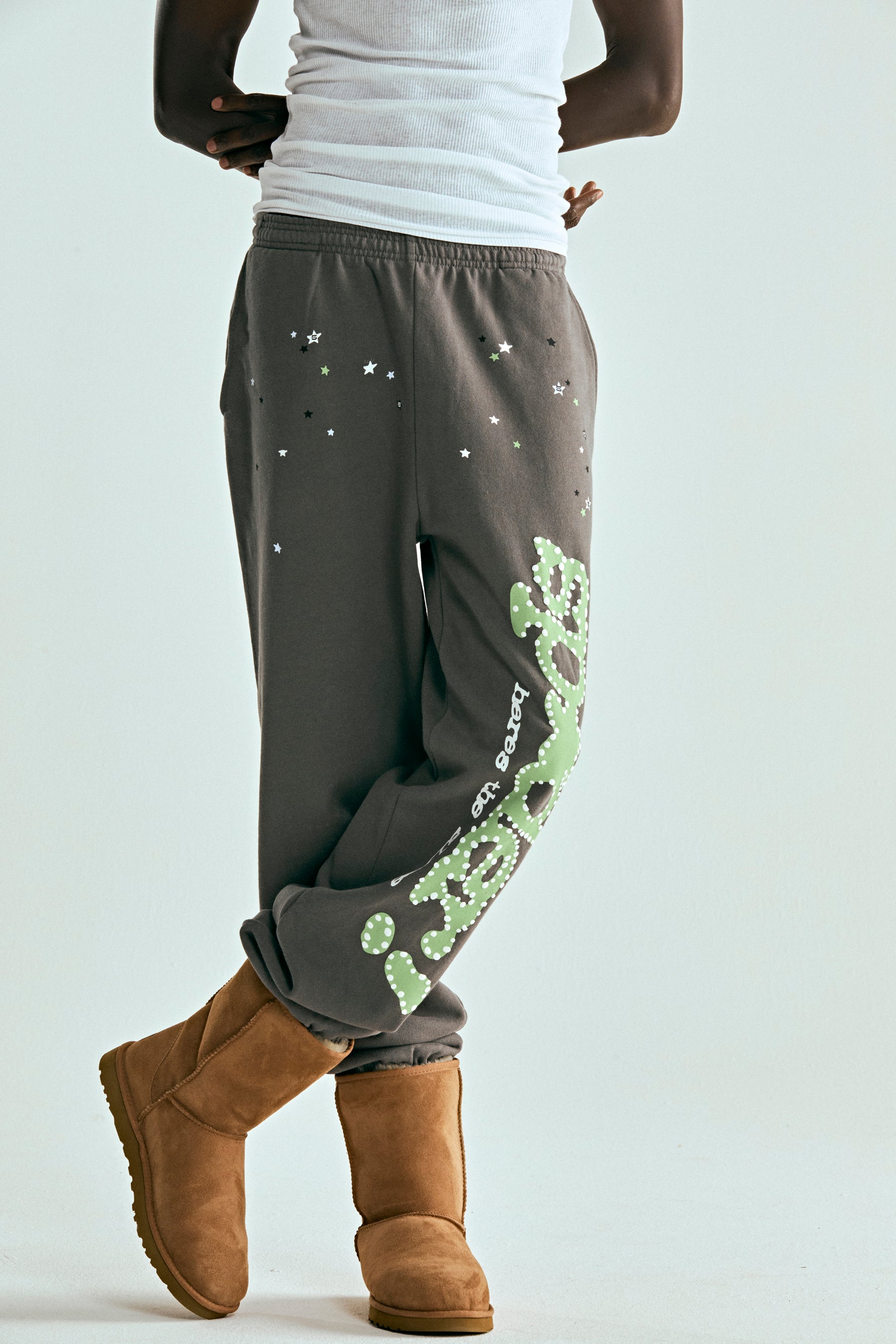 SLATE GREY PUNK V2 SWEATPANT | KING SPIDER | SP5DER