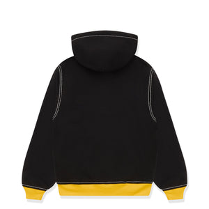 BLACK T&F ZIP HOODIE